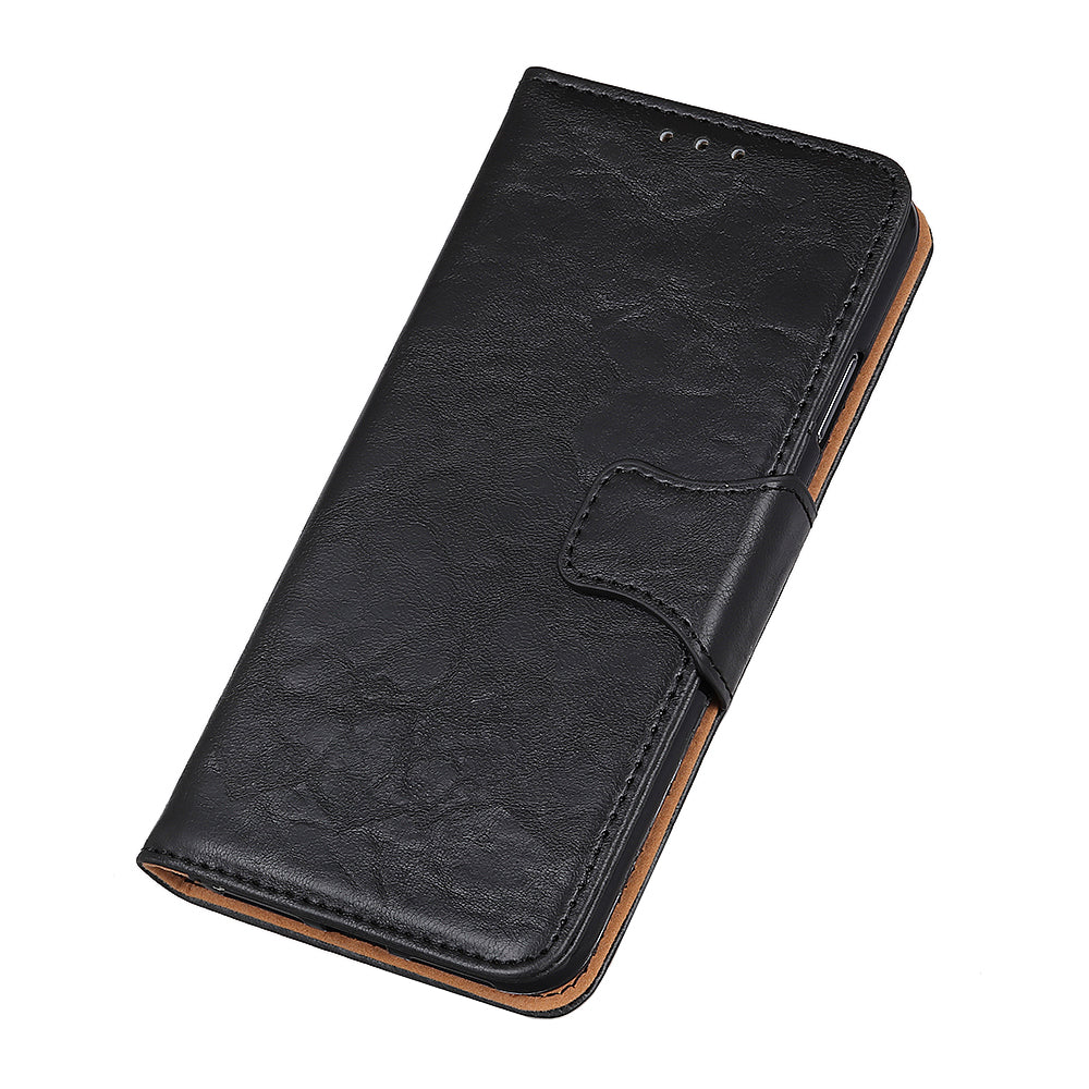 Crazy Horse Wallet PU Leather Phone Cover Case for Oppo Reno4 Pro 5G Crazy Horse Wallet PU Leather Phone Cover Case for Oppo Reno4 Pro 5G
